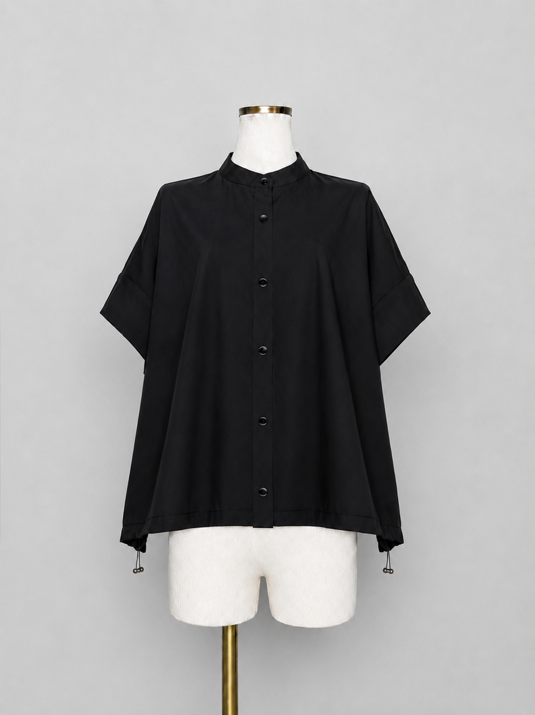 SELECT(セレクト)　リネンライクドロストショートシャツ