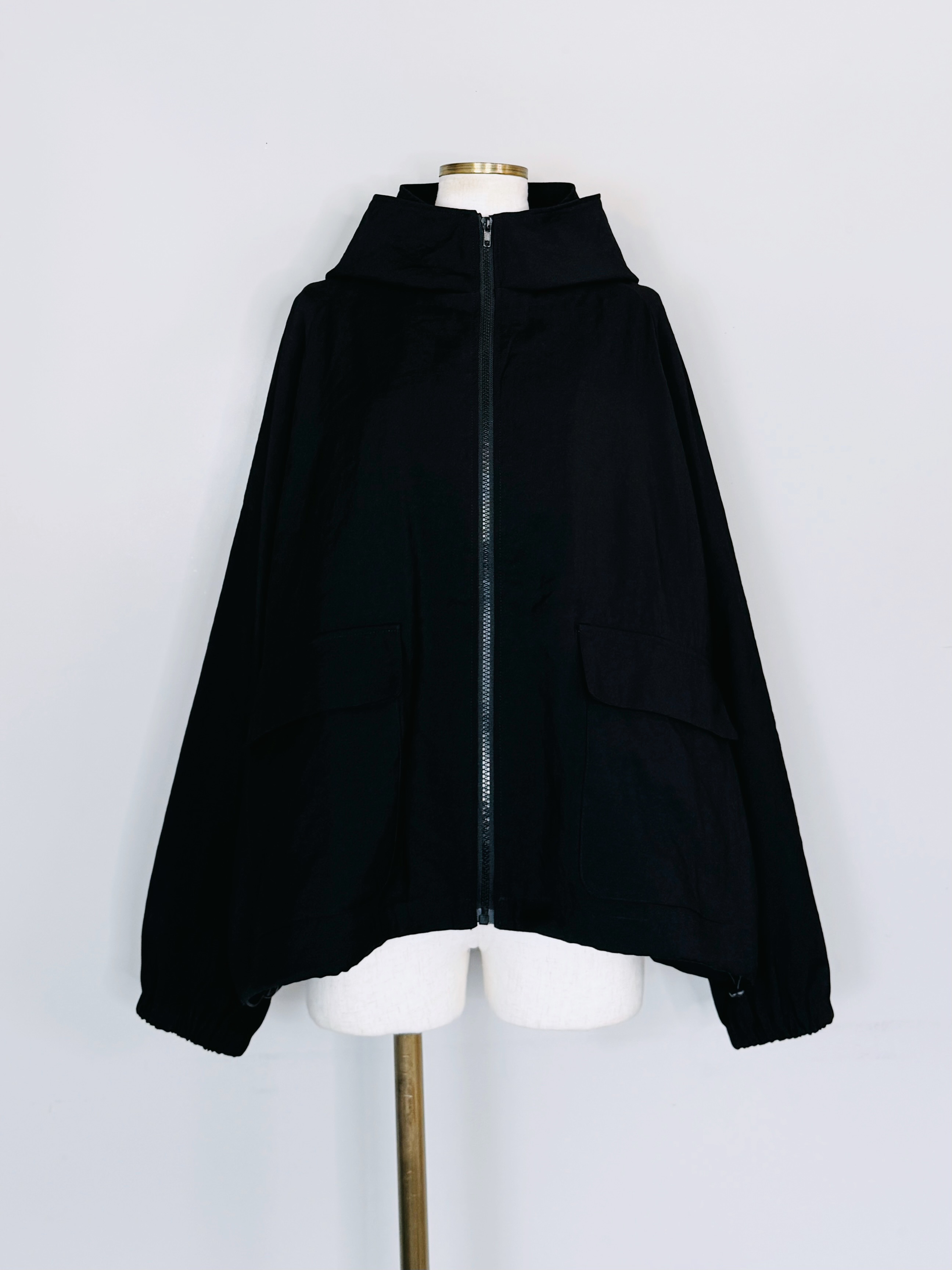 SELECT(セレクト)　レーヨンポリナイロンフードブルゾン《SET UPアイテム》