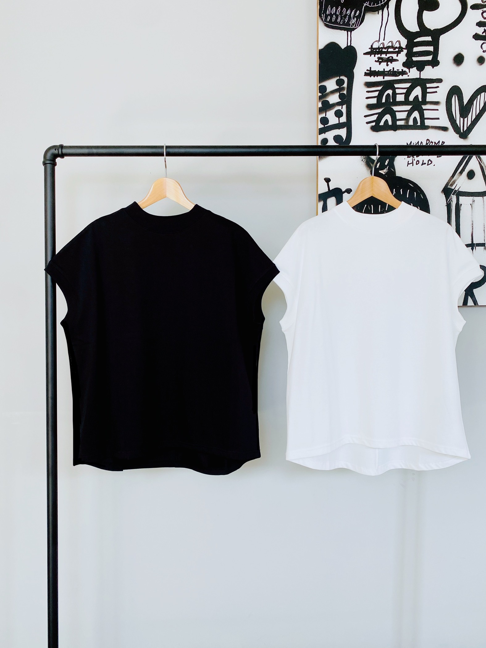 SELECT(セレクト)　ハイネックフレンチＴシャツ