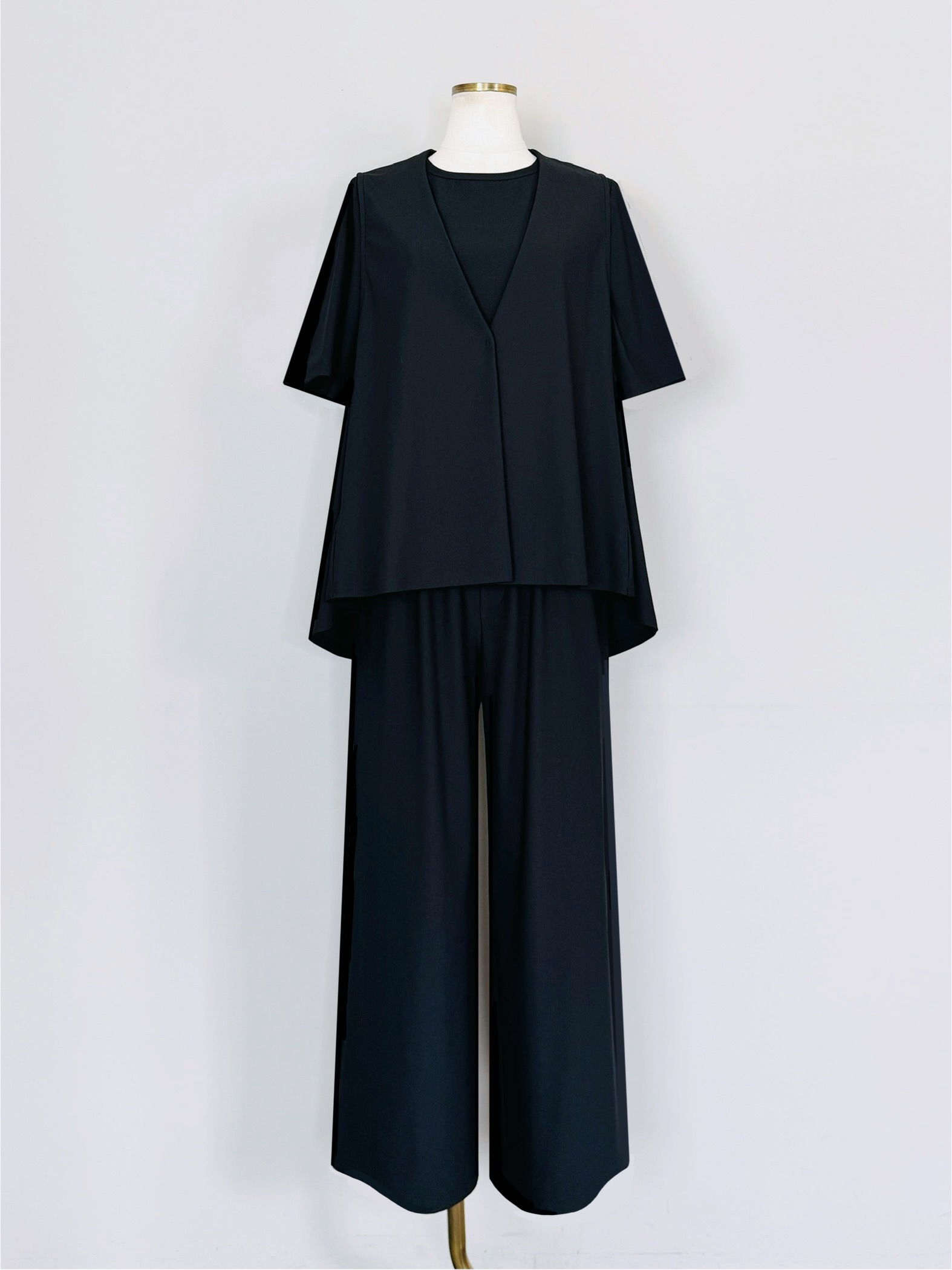 SELECT(セレクト)　グレースクールイージーワイドパンツ《SET UPアイテム》