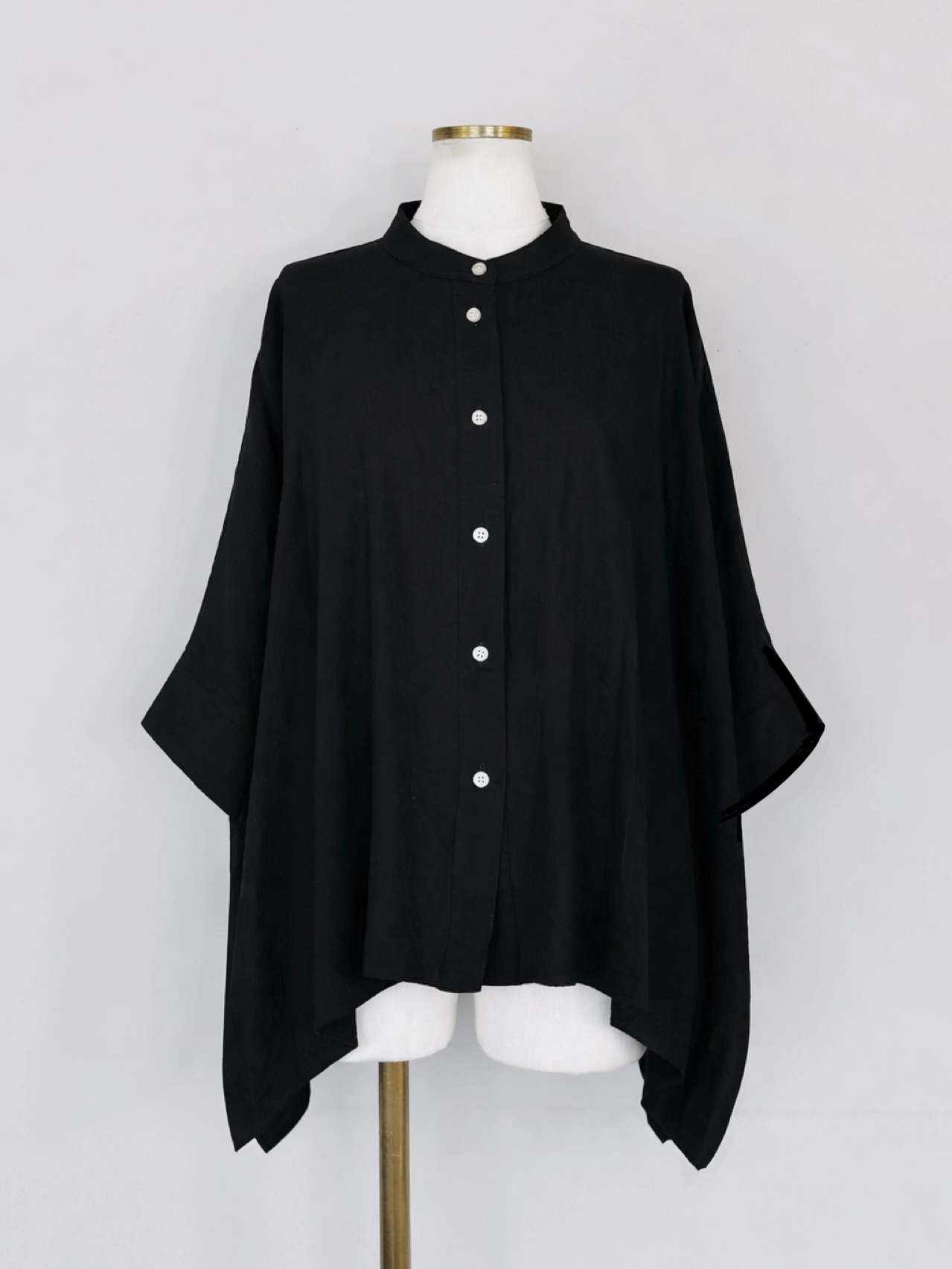 SELECT(セレクト)　ドルマンスタンドカラーシャツ