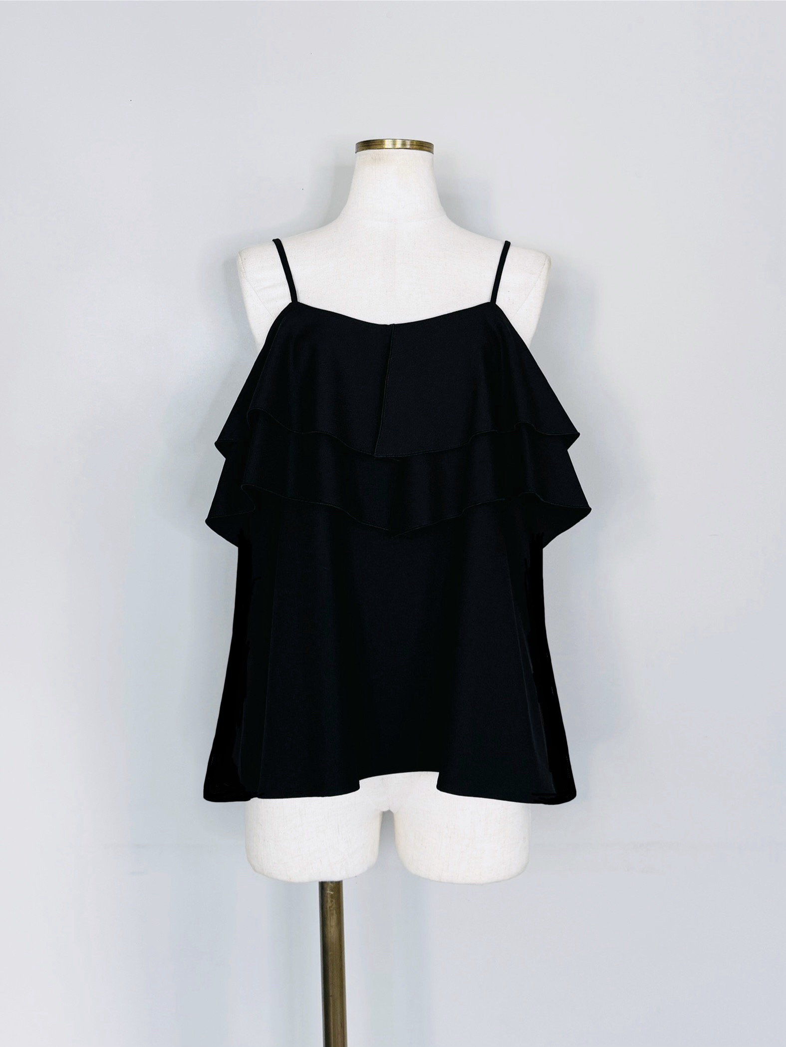 SELECT(セレクト)　ドライストレッチフリルキャミ《SET UPアイテム》