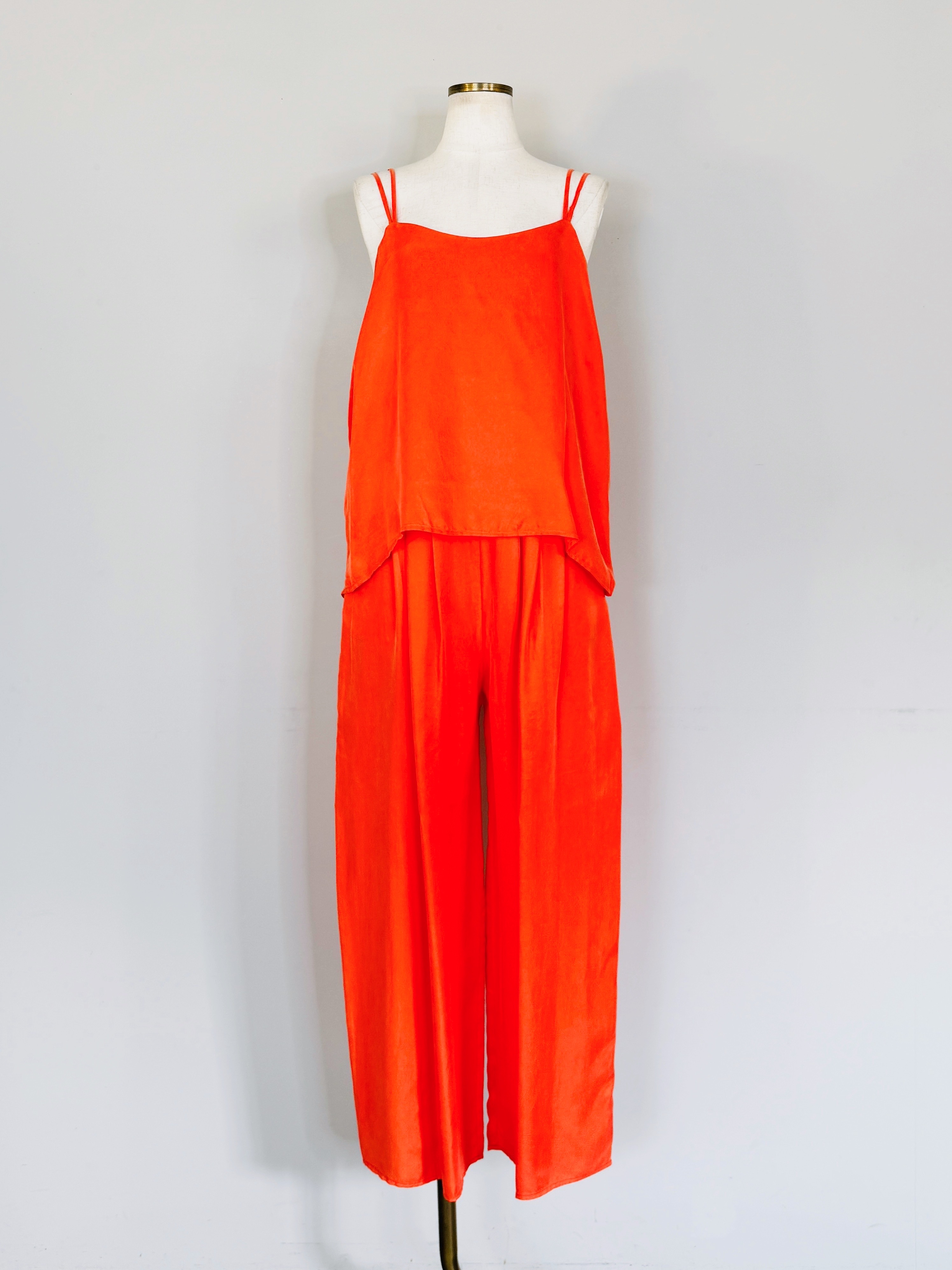 SELECT(セレクト)　キュプラタックワイドパンツ《SET UPアイテム》