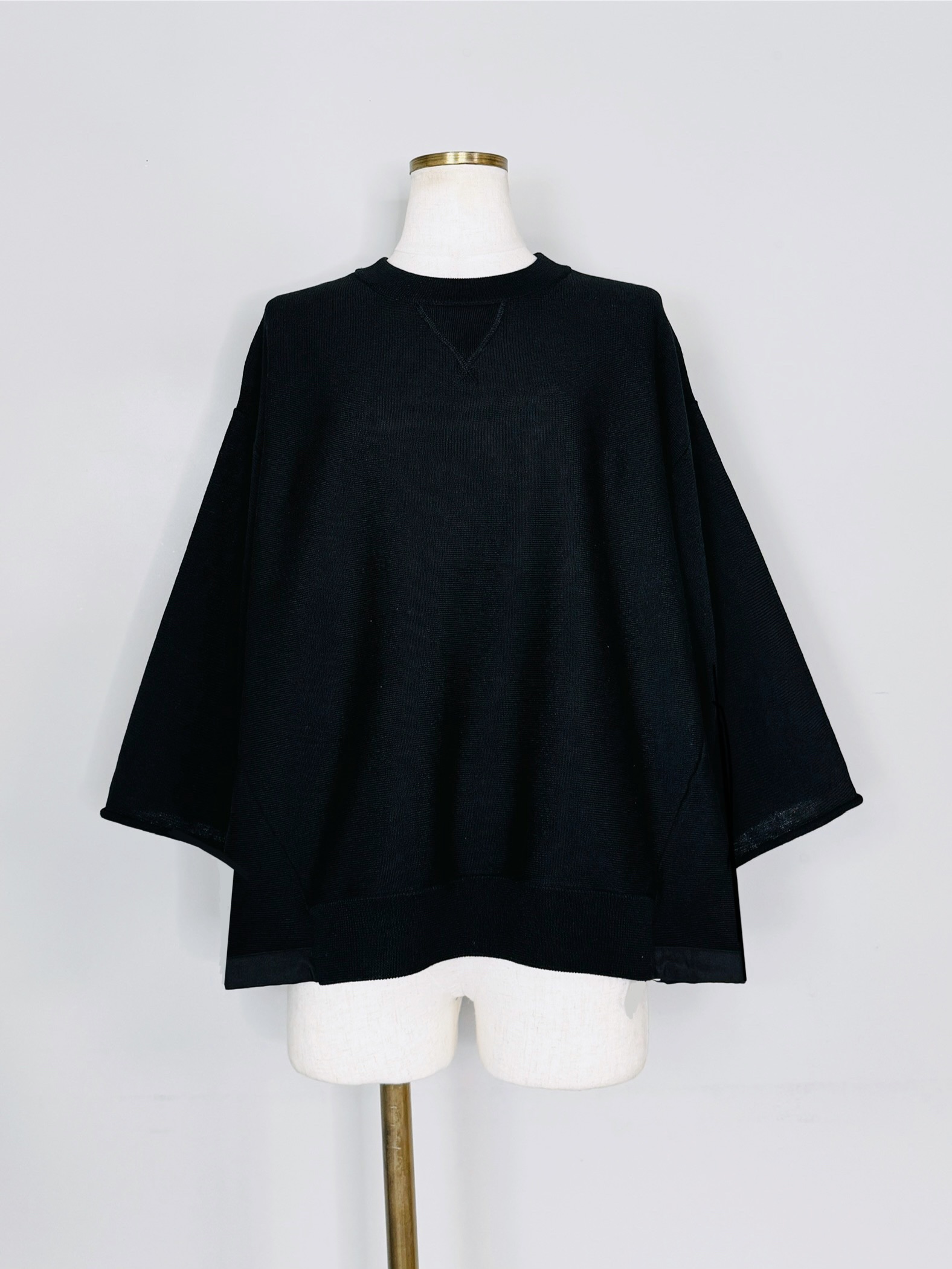 SELECT(セレクト)　スウェットライクドロストニットプルオーバー《SET UPアイテム》