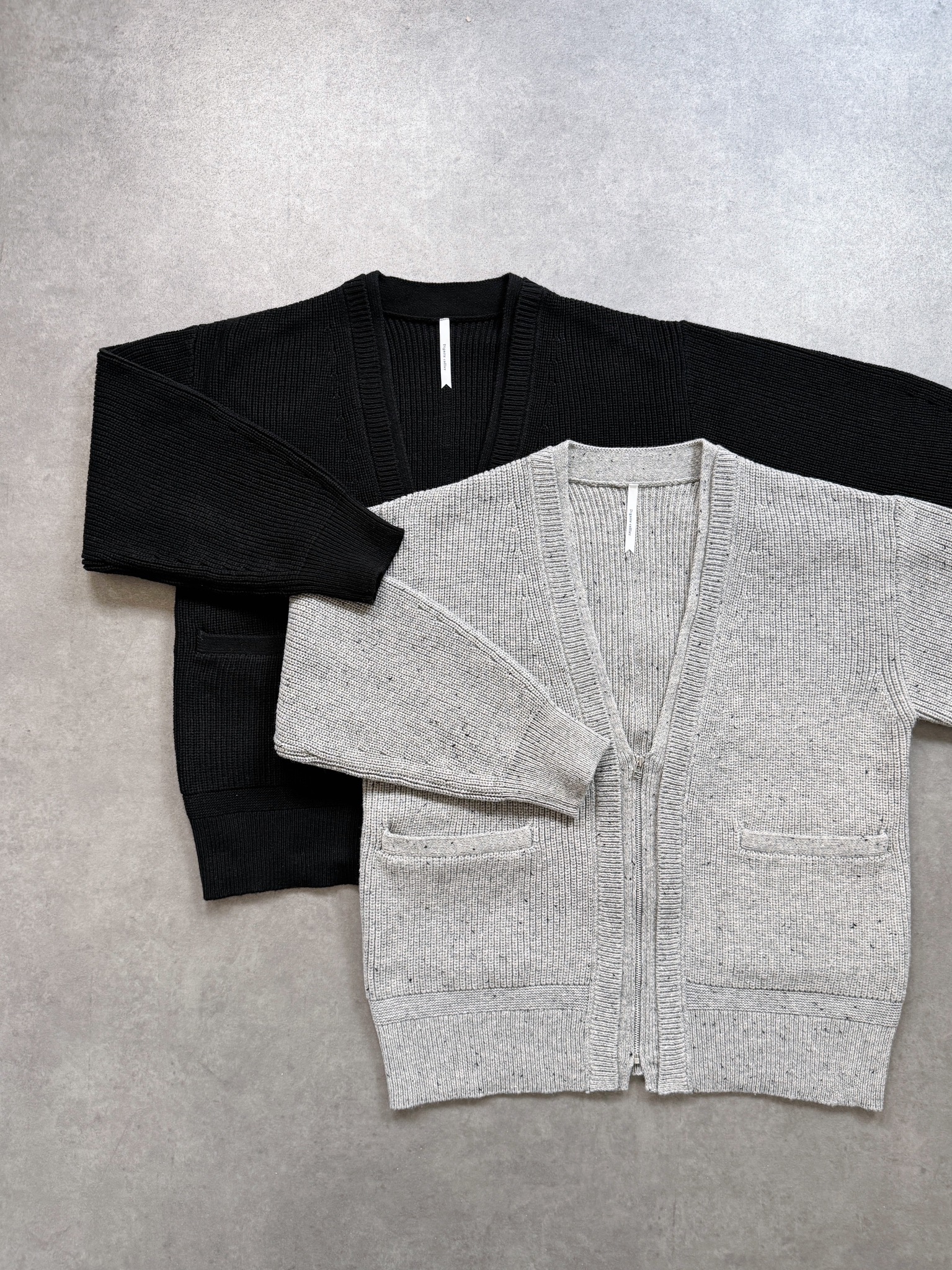 SELECT(セレクト)　VネックZIPニットカーディガン 50-15000