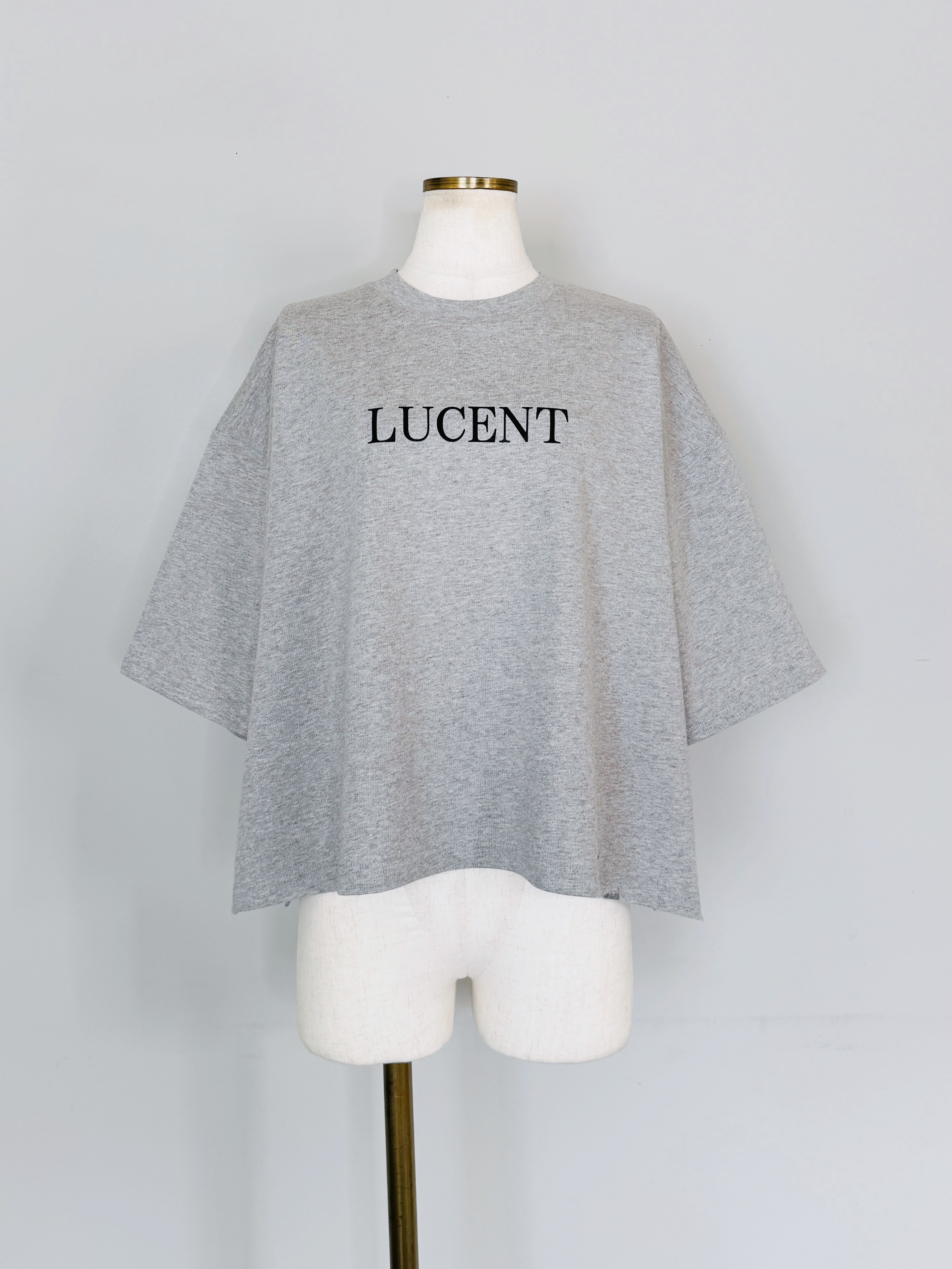 SELECT(セレクト)　ミニ裏毛ロゴワイドプルオーバー